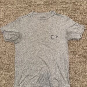 Vineyard Vines Light Gray Short Sleeve Tee